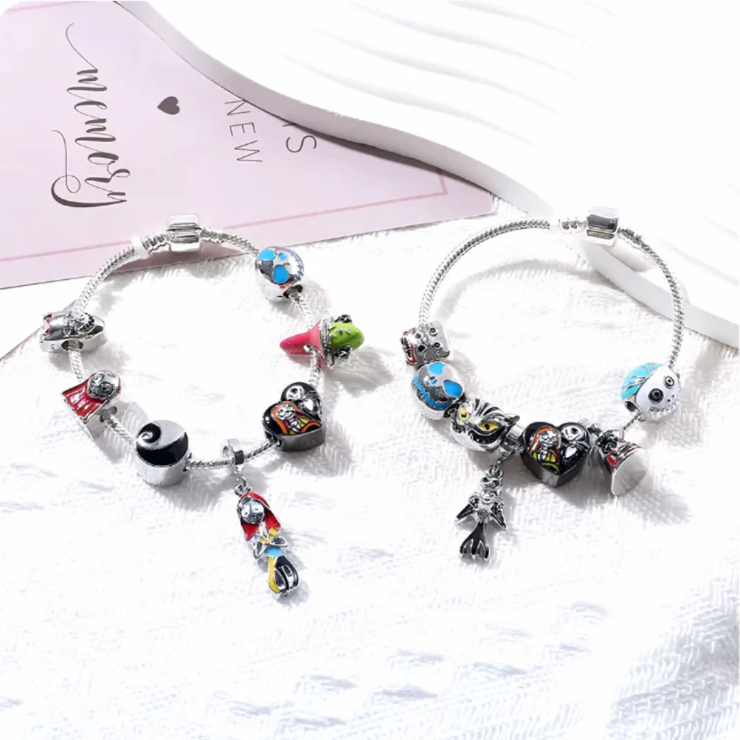 Pulsera + Charms El Extraño Mundo de Jack