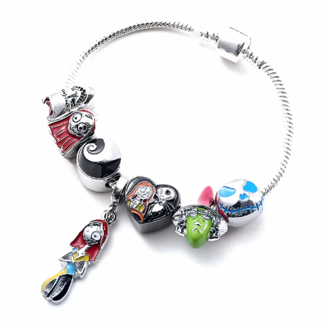 Pulsera + Charms El Extraño Mundo de Jack
