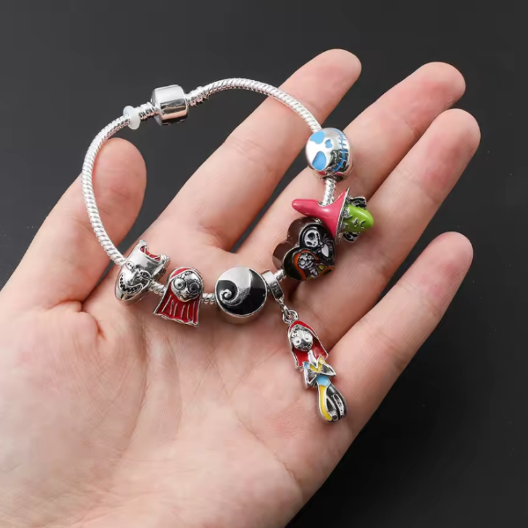 Pulsera + Charms El Extraño Mundo de Jack