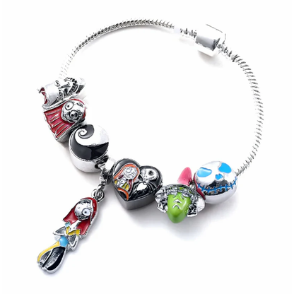 Pulsera + Charms El Extraño Mundo de Jack